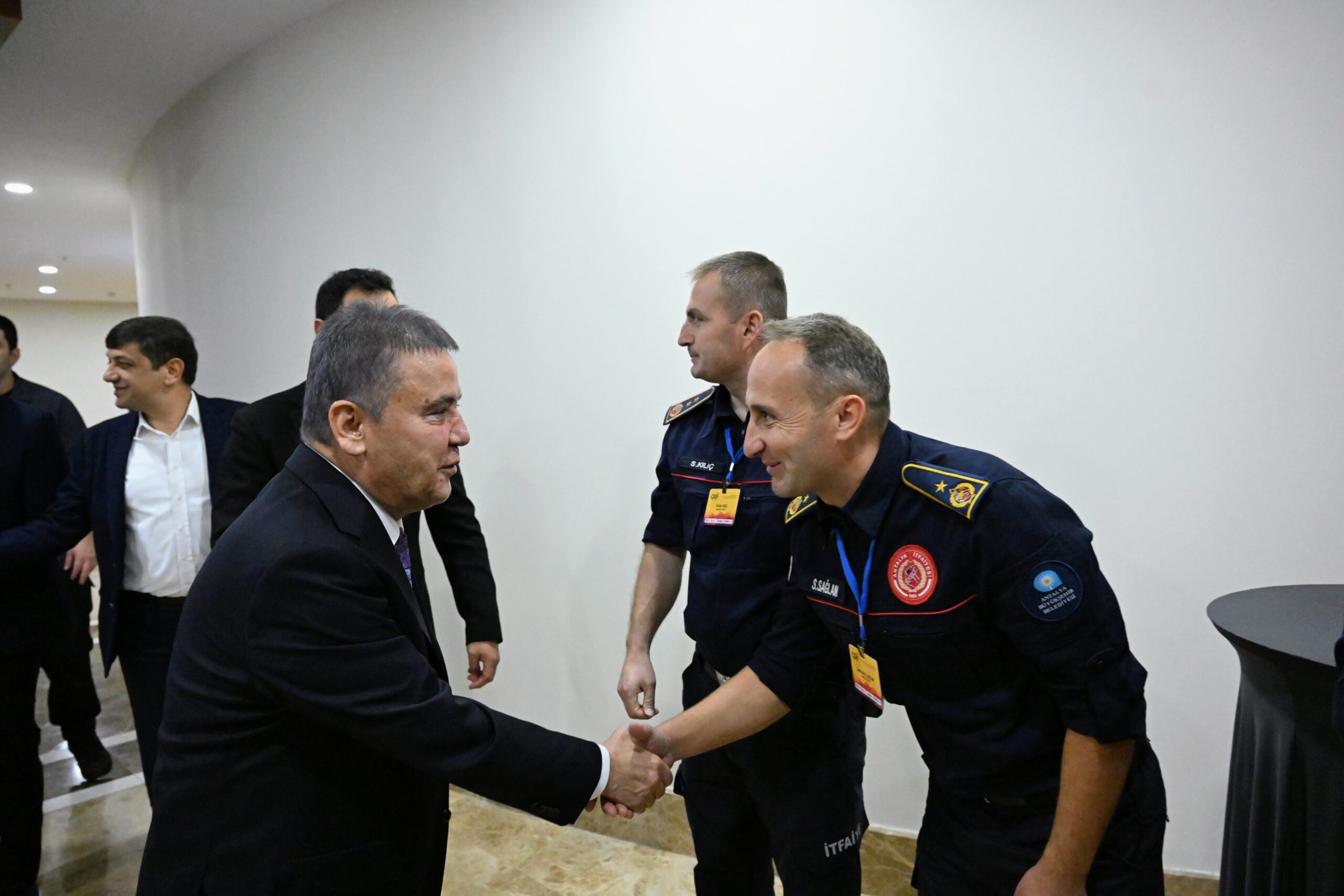 CHP’li 14 Büyükşehir Belediyesi’nin  itfaiyesi eğitim için Antalya’da buluştu