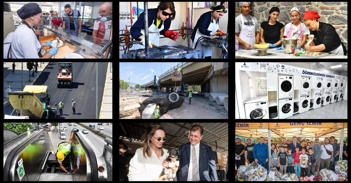 İzmir Büyükşehir Belediye Başkanı Dr. Cemil Tugay, 2024 yılını değerlendirerek seçim sürecinde verdikleri pek çok sözü yerine getirmenin mutluluğunu yaşadıklarını dile getirdi.