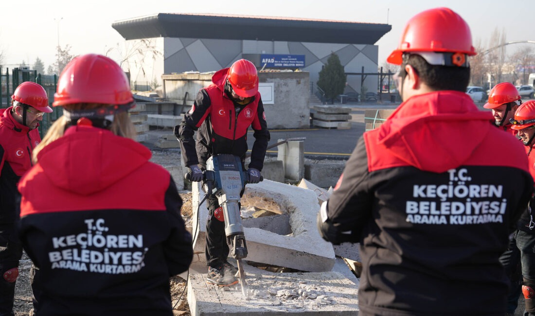 Keçiören Belediyesi Afet Koordinasyon