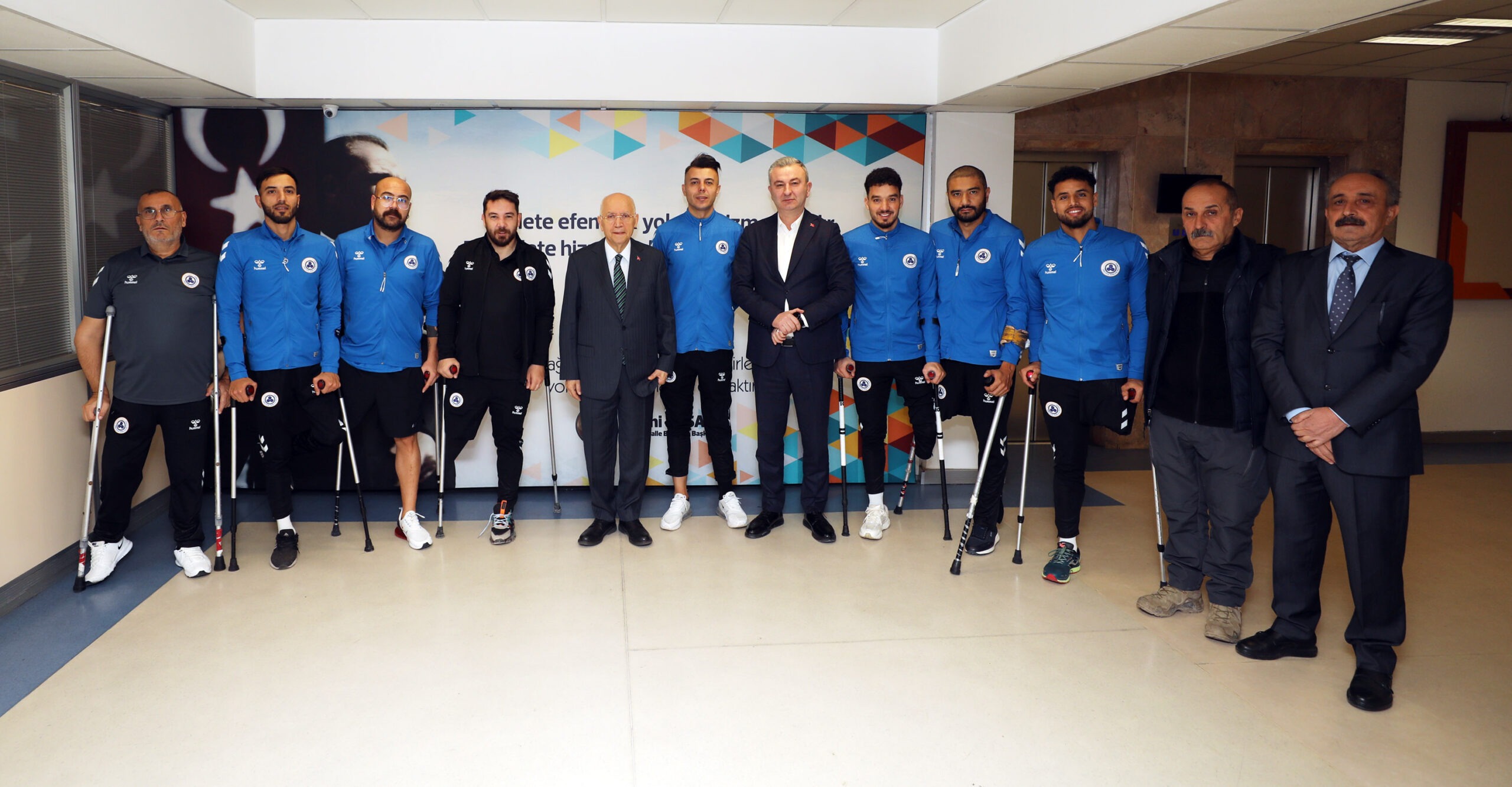 Şampiyon Ampute Sporcuları Yenimahalle’de