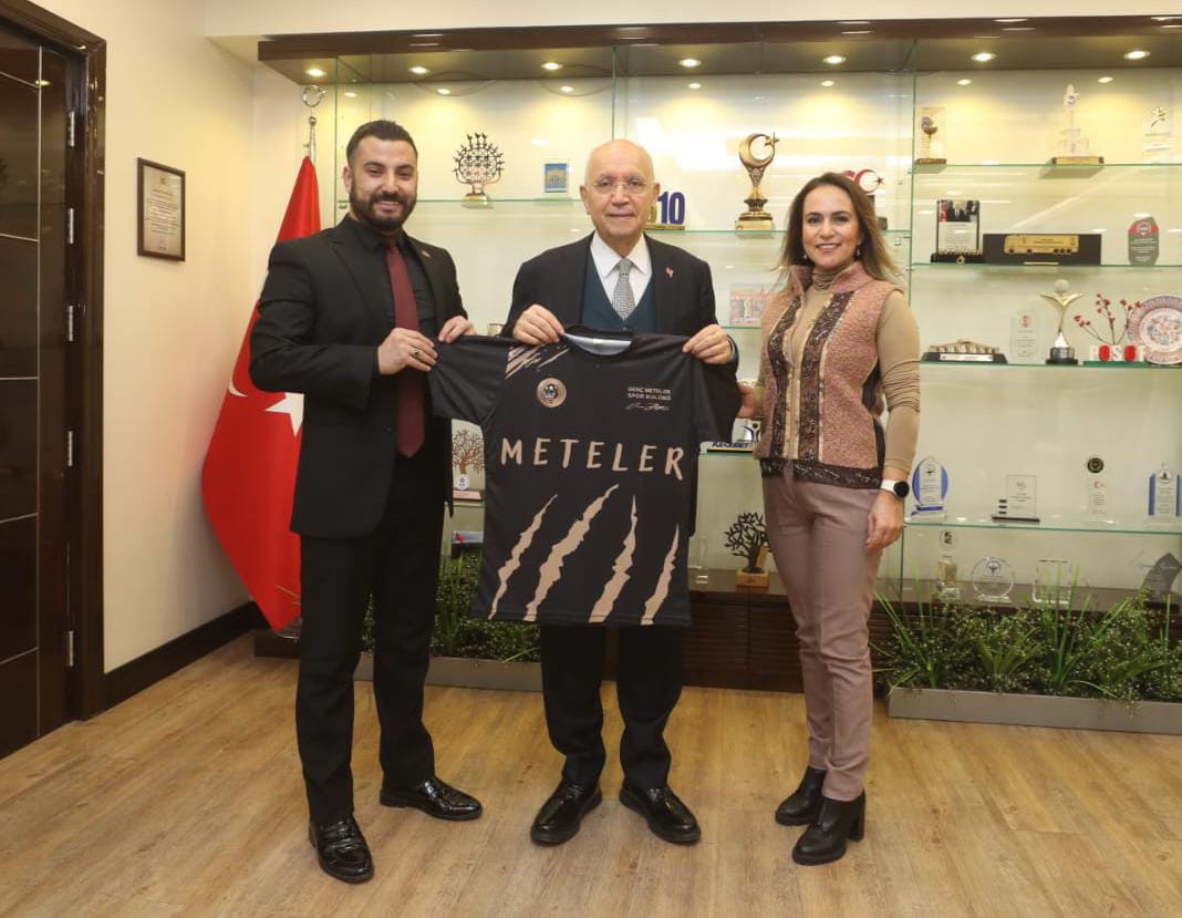 Genç Meteler Spor Kulübü Başkanından Önemli ziyaret.