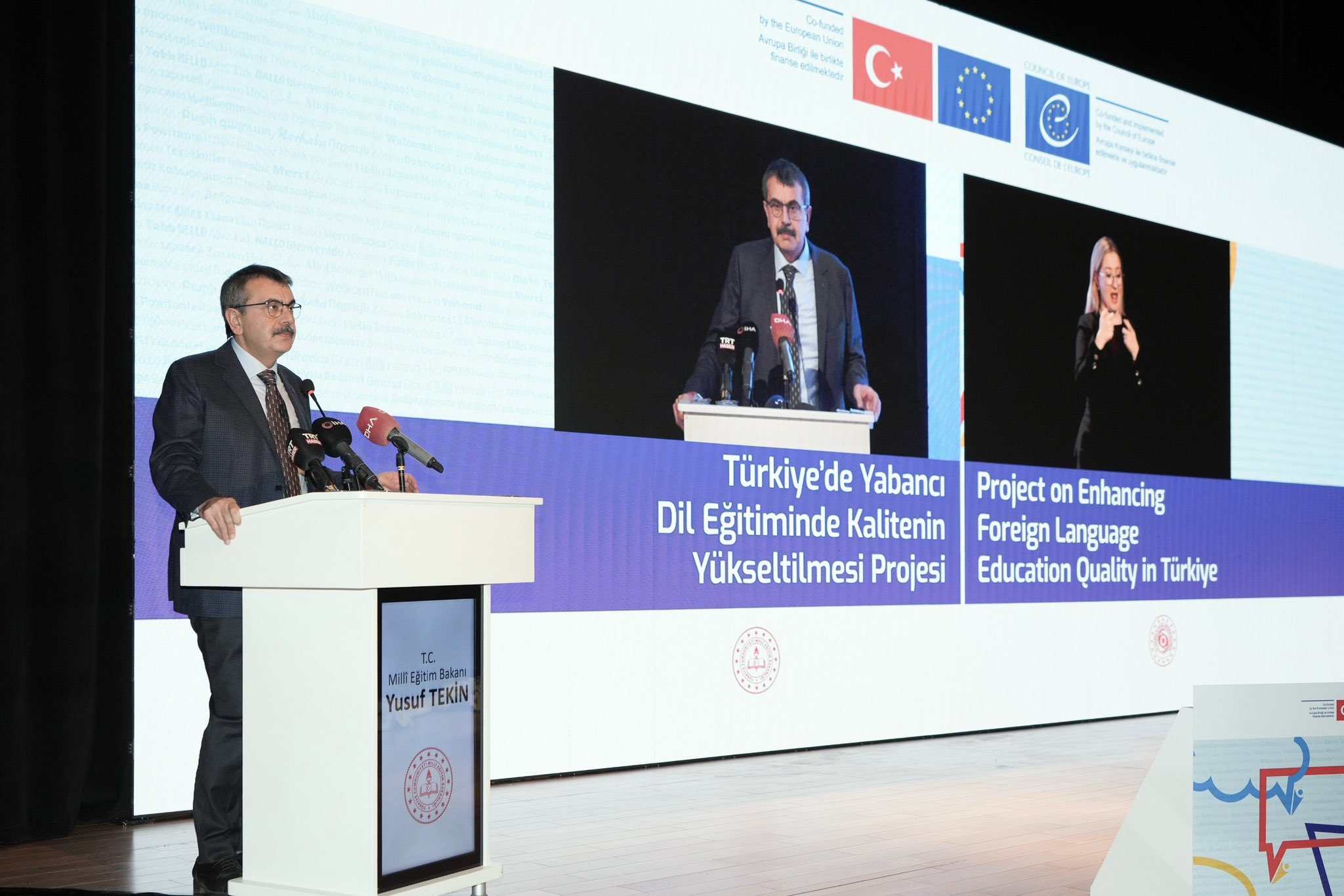 “Türkiye’de Yabancı Dil Eğitiminde Kalitenin Yükseltilmesi” Projesi Tanıtıldı