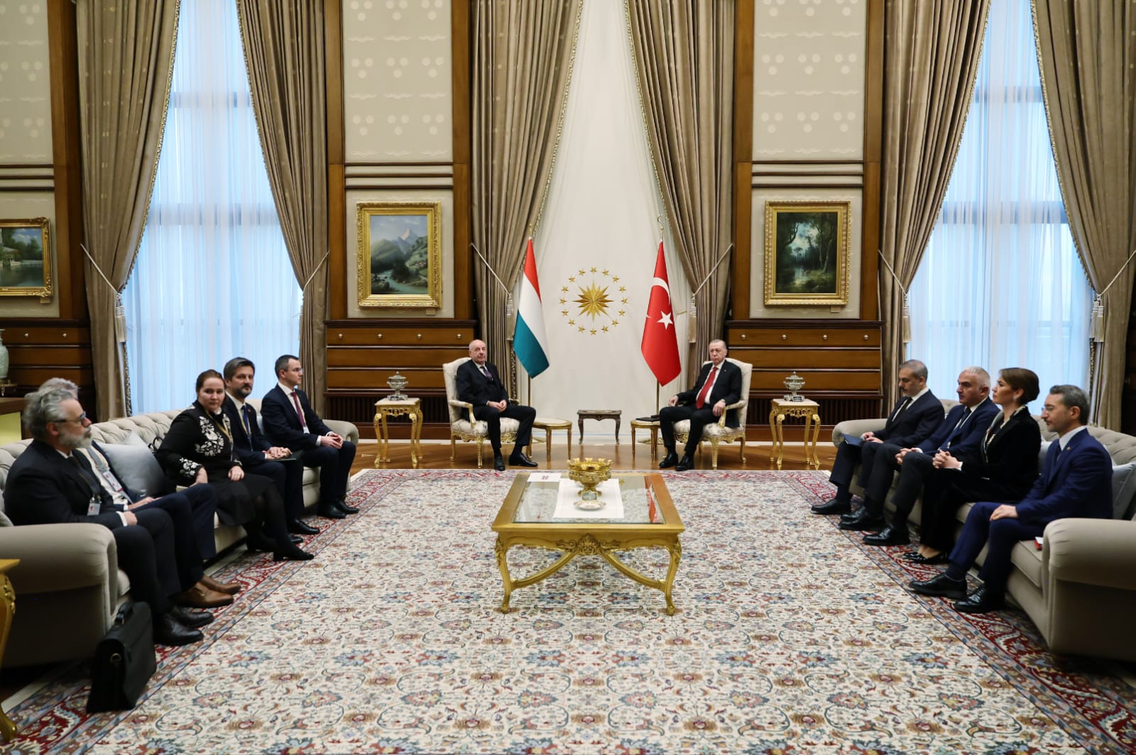 Cumhurbaşkanlığı Külliyesi’nde “2024 Türkiye-Macaristan Karşılıklı Kültür Yılı” Kapanış Töreni Düzenlendi