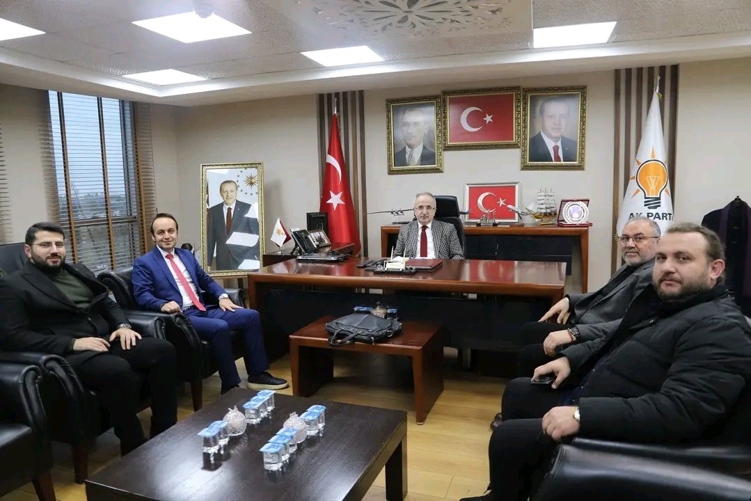 Samsun Termeliler Derneği'nden AK Parti Samsun İl Başkanı Mehmet Köse'ye Ziyaret