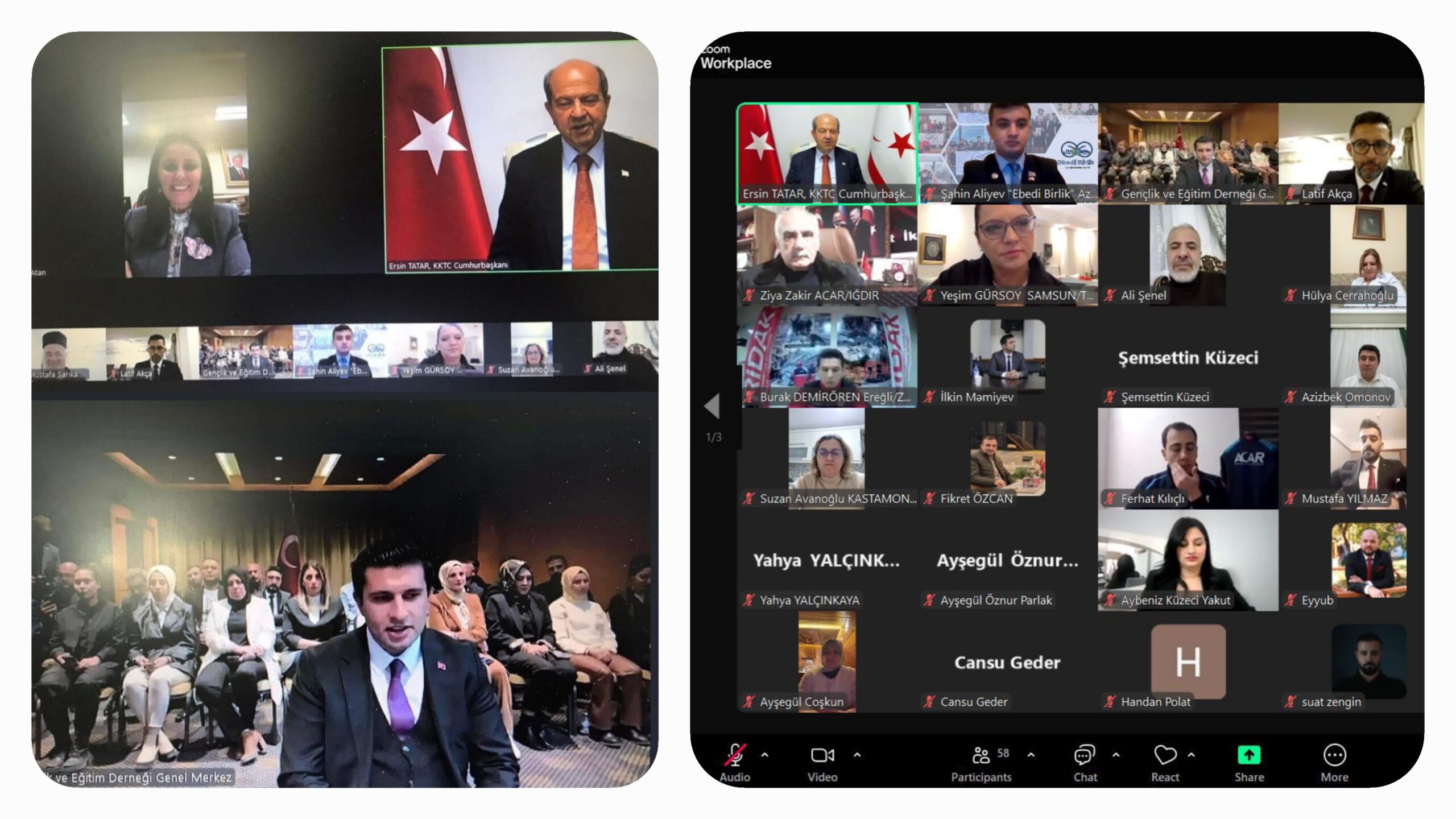 Malatya Ev Sahipliğinde Gerçekleşen Uluslararası Zoom Toplantısı Büyük İlgi Gördü