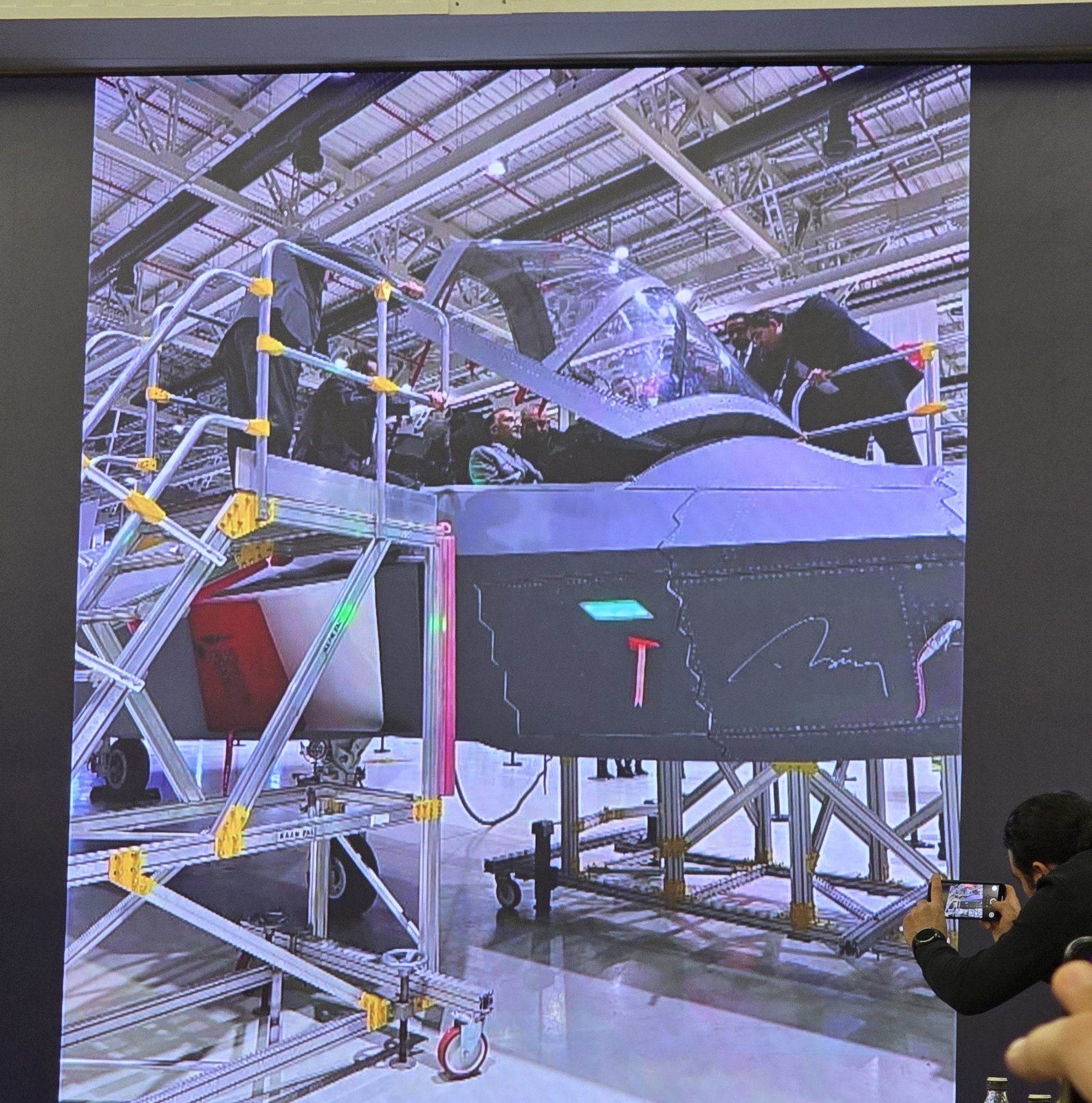 Milli Muharip Uçak KAAN'ın İkinci Prototipi Görüntülendi