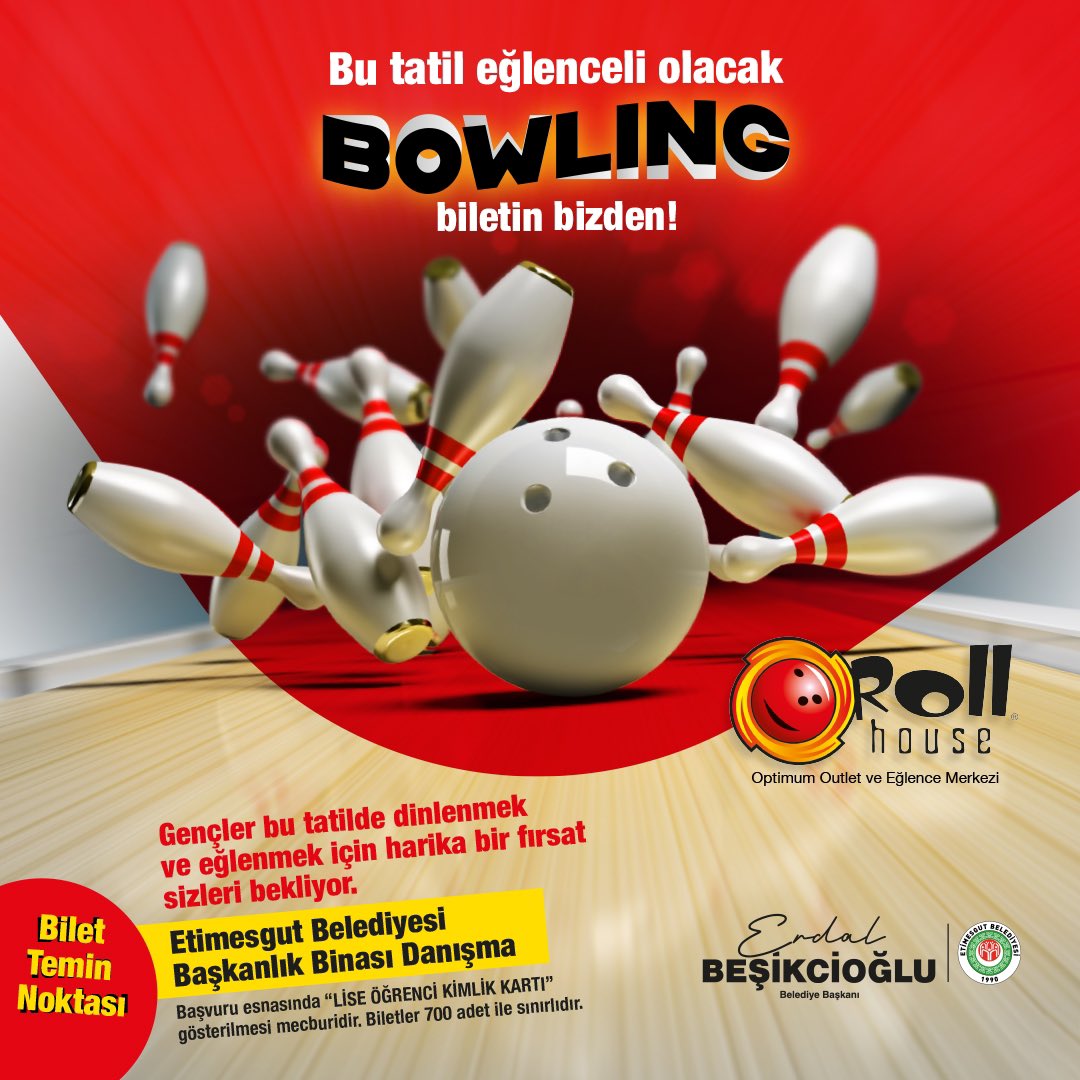 Etimesgut Belediyesi’nden Lise Öğrencilerine Bowling Hediyesi