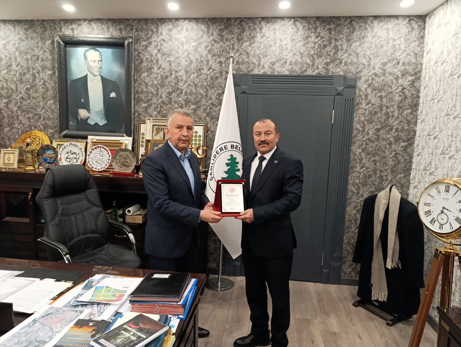 Çamlıdere Belediye Başkanı Adem Ceylan’dan Ankara Kulübü Ziyareti