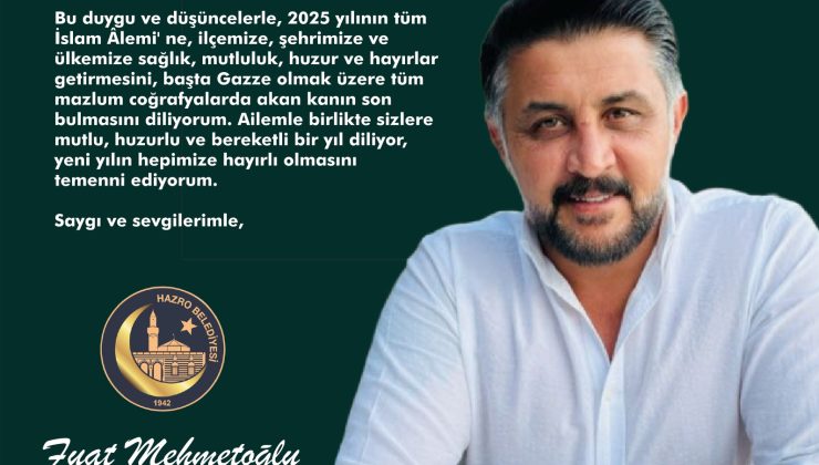 Diyarbakır Hazro Belediyesi’ nin