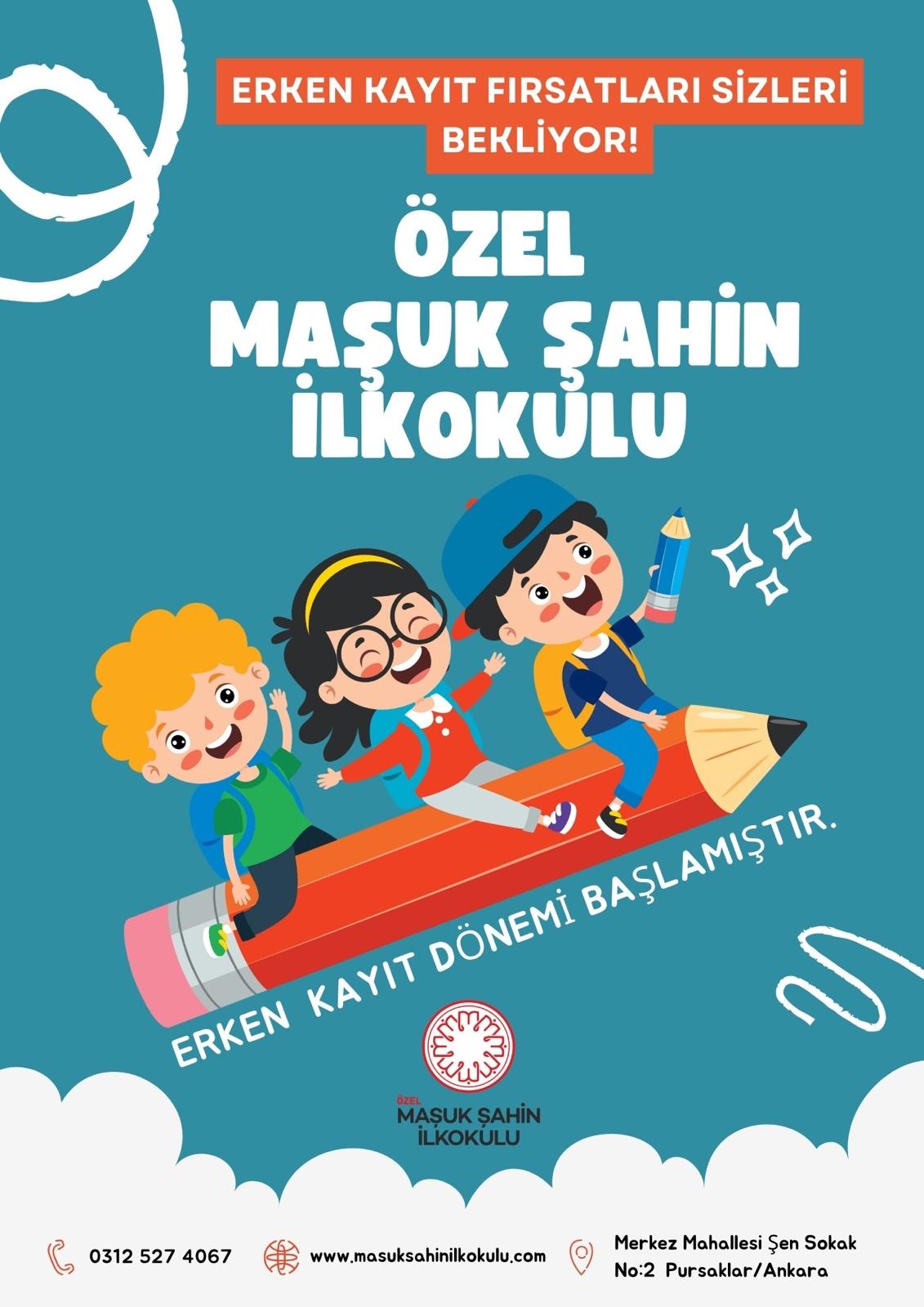 Özel Maşuk Şahin İlkokulu Yeni Kayıt Dönemi Başladı!
