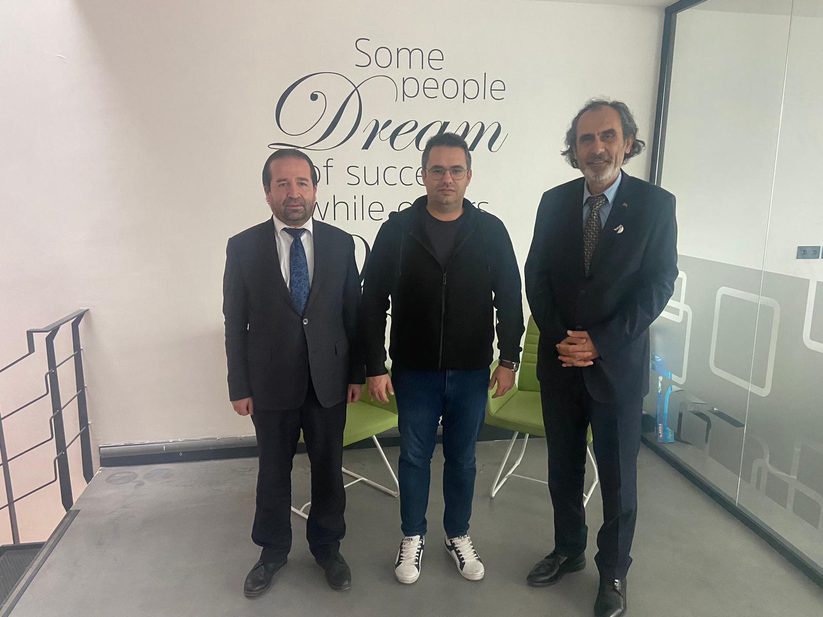 Başkent Postası Medya Grubu ve Cumhur Haber Ajansı'ndan VOM Medya'ya Ziyaret