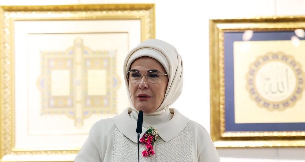 Emine Erdoğan, Gazze’de sağlanan