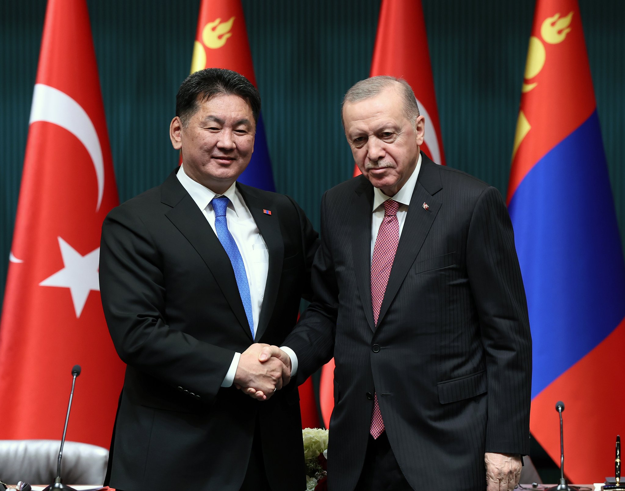 Cumhurbaşkanı Erdoğan: “Türkiye ve Moğolistan Arasında Stratejik Ortaklık Tesis Edildi”