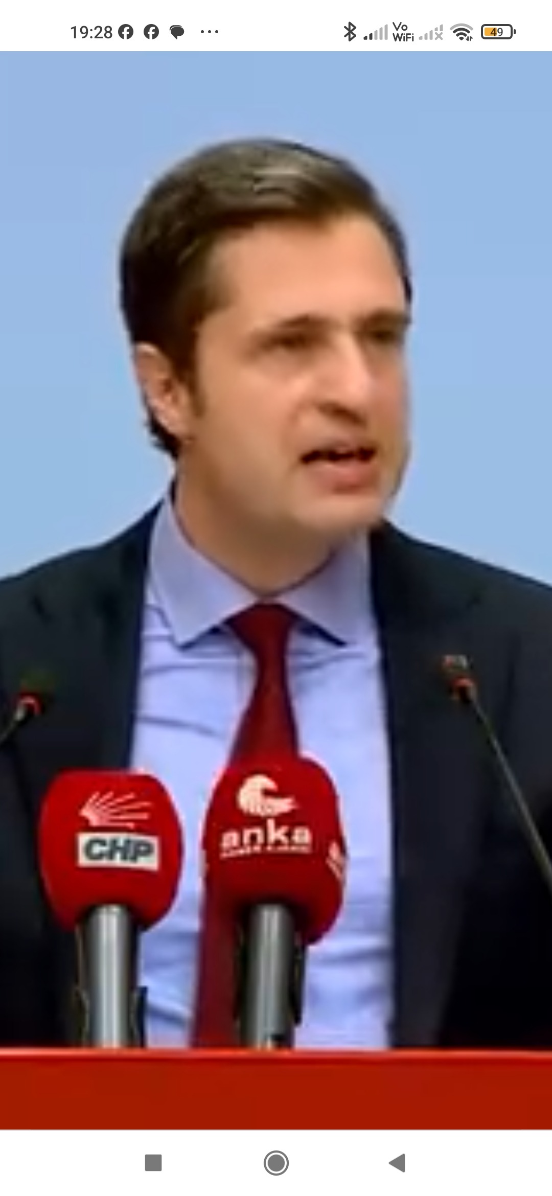 CHP Sözcüsü Deniz Yücel in açıklamaları.