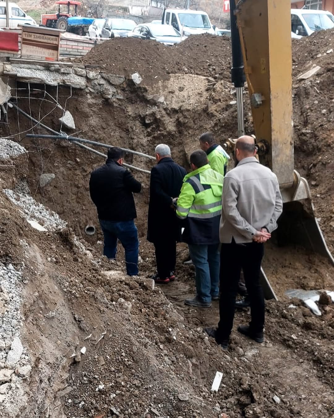 Mamak Belediye Başkanı Veli Gündüz Şahin Belediye Çalışmalarını Yerinde İnceledi