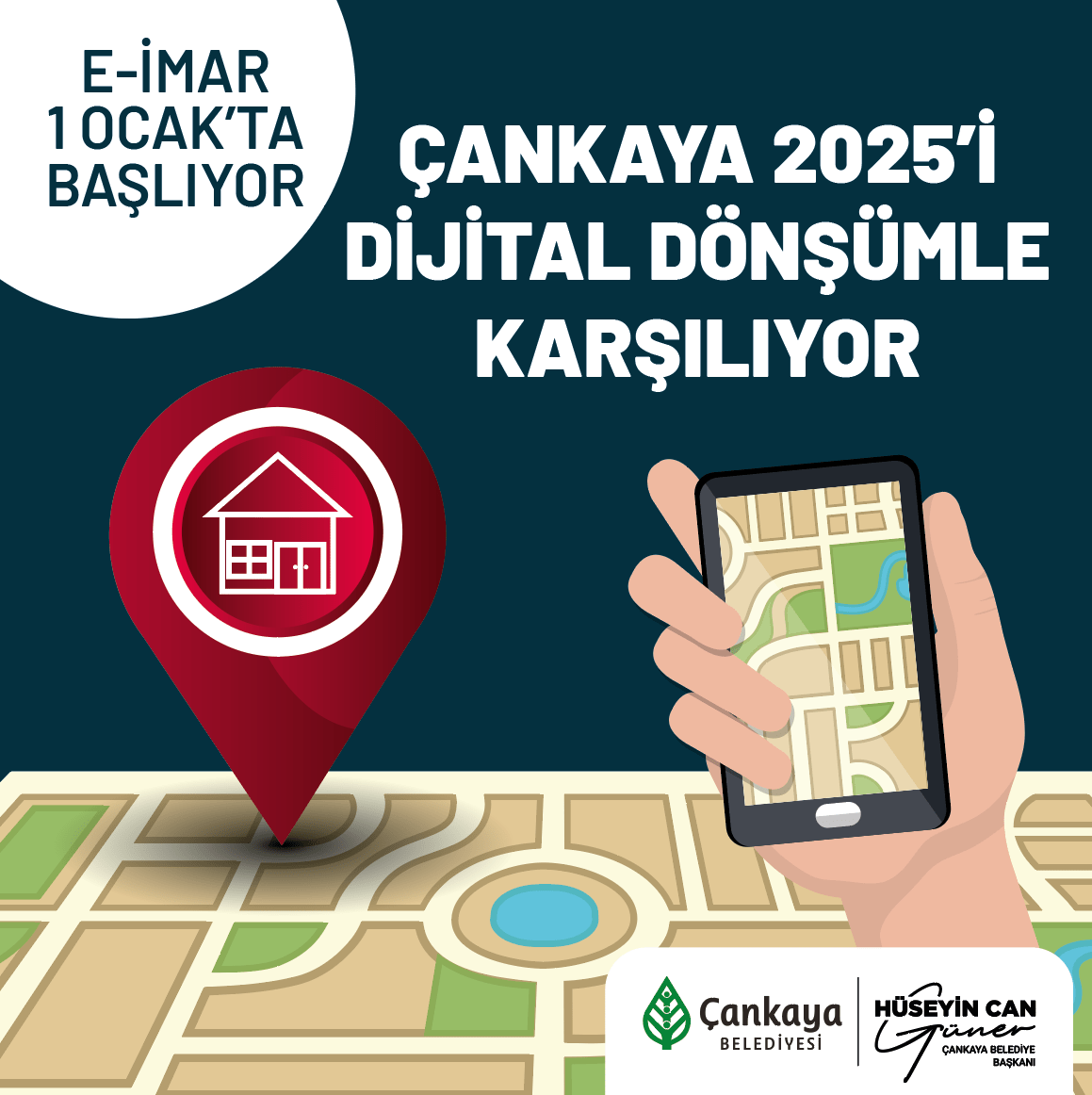 Çankaya Belediyesi, 2025’e Dijital Dönüşümle Merhaba Diyor