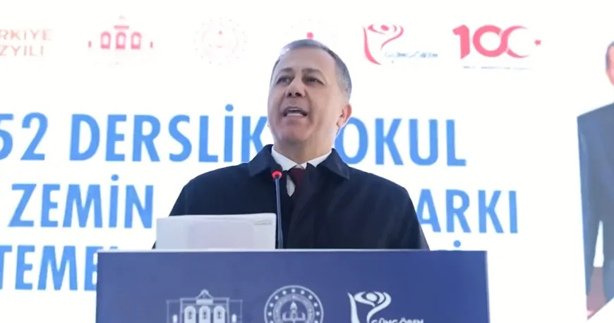 İçişleri Bakanı Ali Yerlikaya,