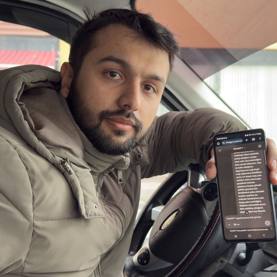 ChatGPT ile Yazdığı Dilekçe Sayesinde Trafik Cezasını İptal Ettirdi