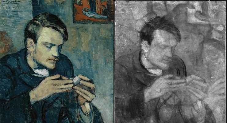 Picasso'nun Tablosunun Altında Gizli Bir Kadın Portresi Bulundu