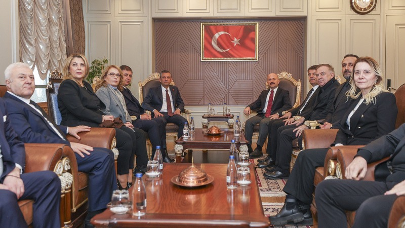 Cumhuriyet Halk Partisi Genel Başkanı Özgür Özel, Adıyaman'da...