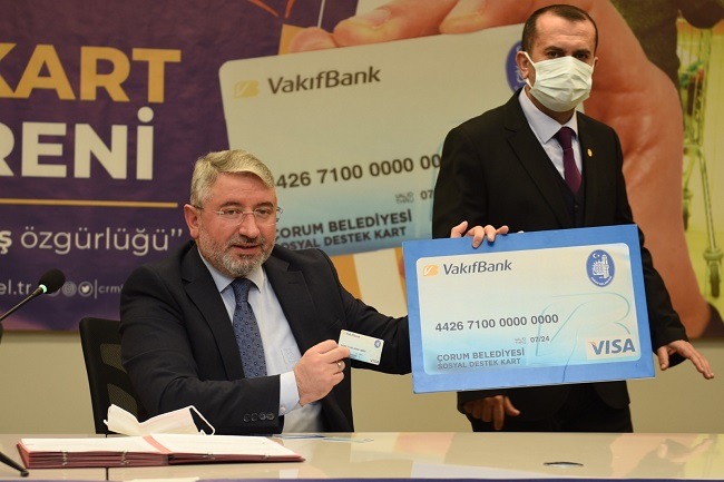 Belediyeden ihtiyaç sahibi ailelere ramazan desteği