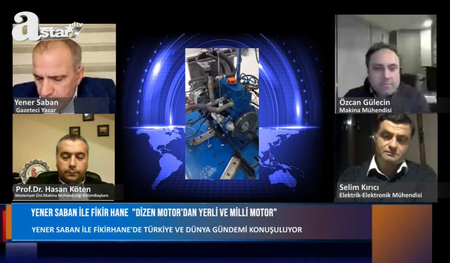 "FİKİR HANE" Programında Yerli ve Milli Üretim Masaya Yatırıldı