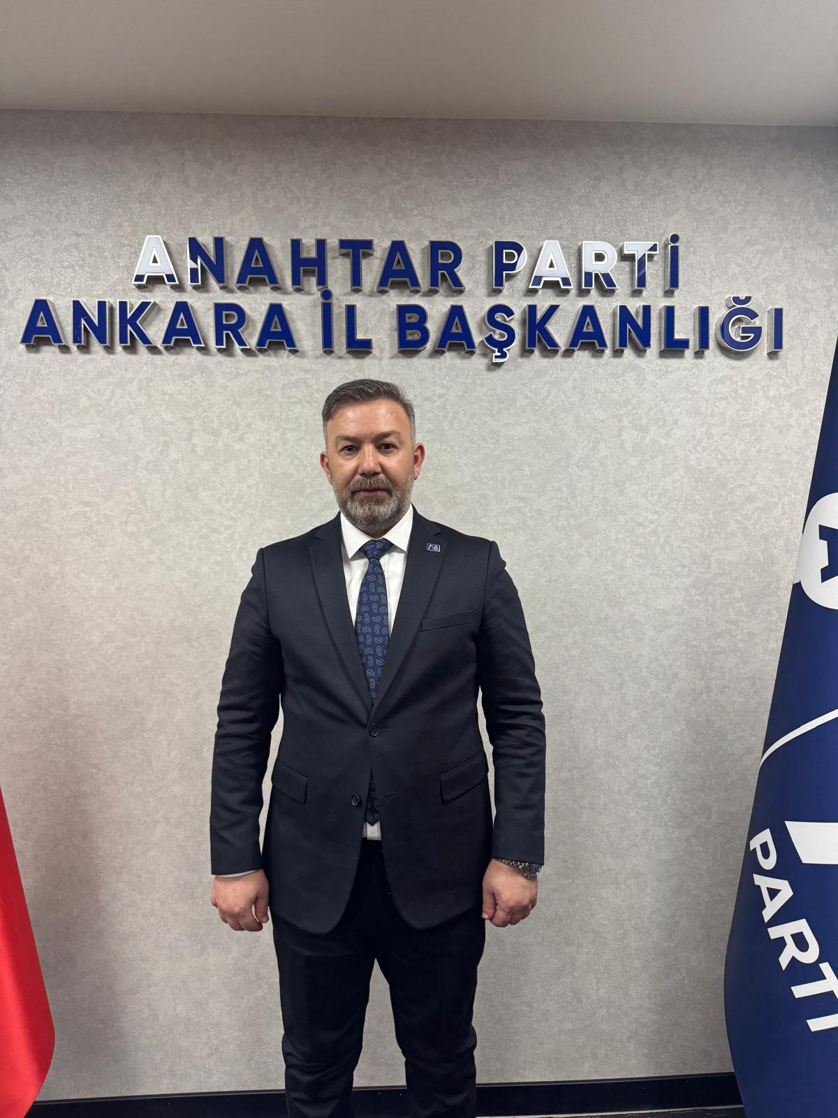 Anahtar Parti Ankara İl Başkanı Mehmet Marul, "Şiddetin her türlüsüne karşı güçlü bir mücadele yürütmeye kararlıyız"