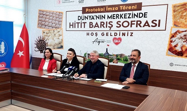 Çorum’un 4 lezzeti için OKA ile protokol imzalandı.