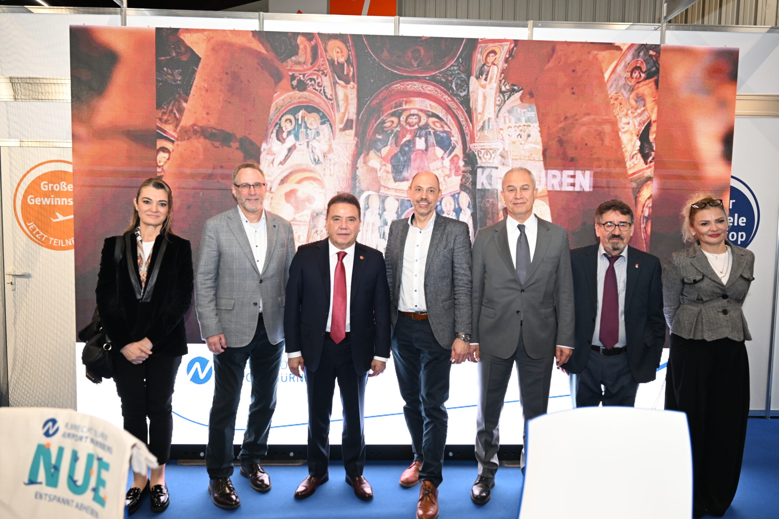 Başkan Muhittin Böcek, Nürnberg Turizm Fuarı’na katıldı