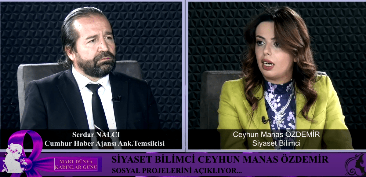 Ceyhun Manas Özdemir: 'Kadınların cesaretli olması gerekiyor'
