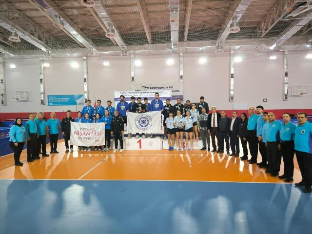 Hitit Üniversitesi Masa Tenisi Takımı, Türkiye üçüncüsü oldu