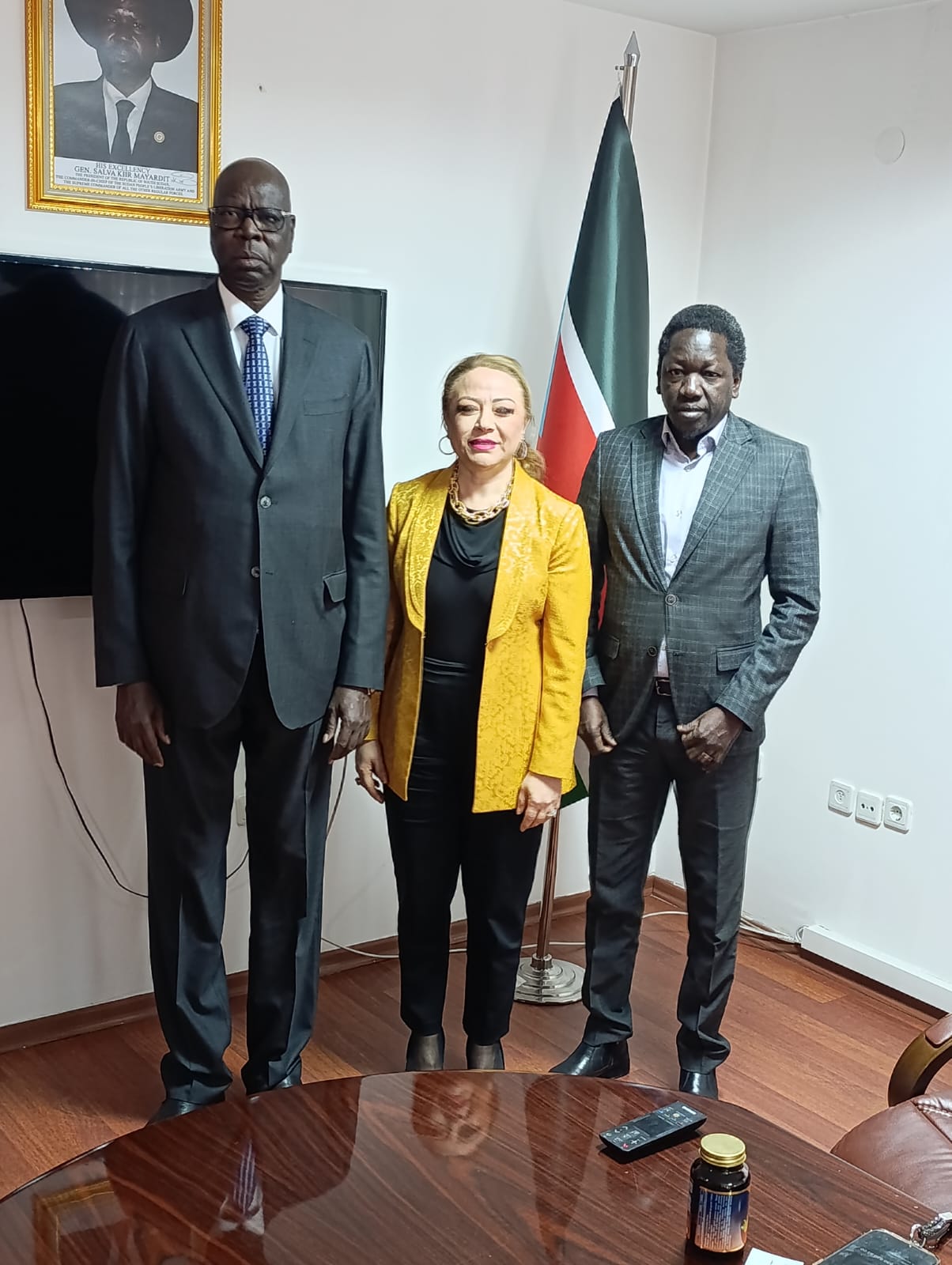 Türkiye ve Güney Sudan Arasında Sağlık ve Ticaret İş Birliği İçin Önemli Görüşme